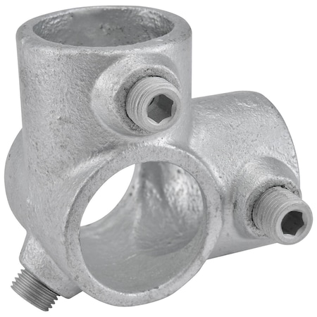 1-1/4 Size 90 Degree Two Socket Tee Pipe Fitting 1.72 Fitting I.D.
